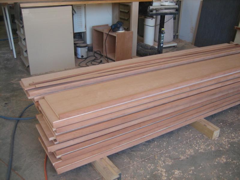 Spanish Cedar Shelving