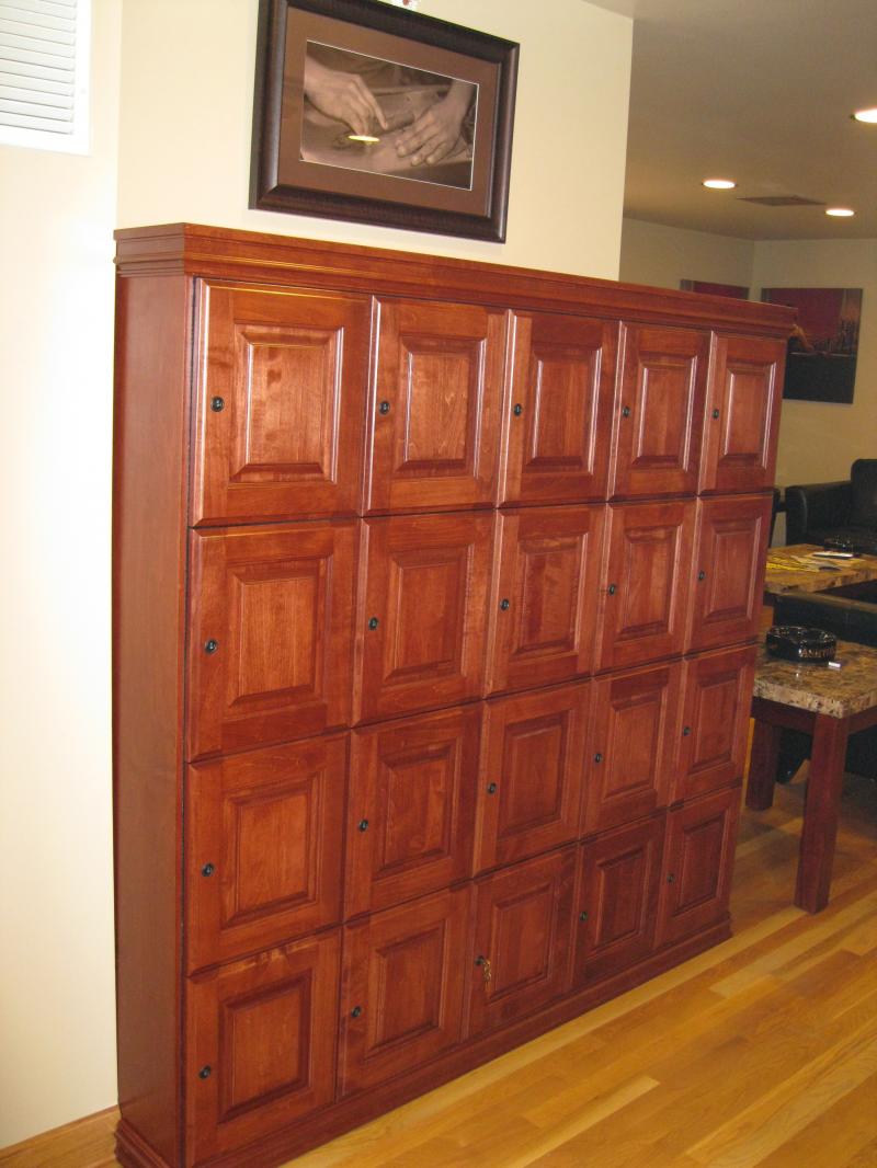 20 unit cigar locker